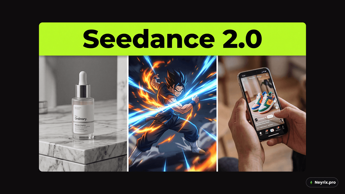 Примеры возможностей Seedance 2.0: предметы, анимация, смешные трансформации