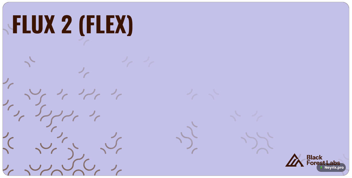 Пример результата Flux 2 Flex — детализированное изображение с тонкой настройкой параметров
