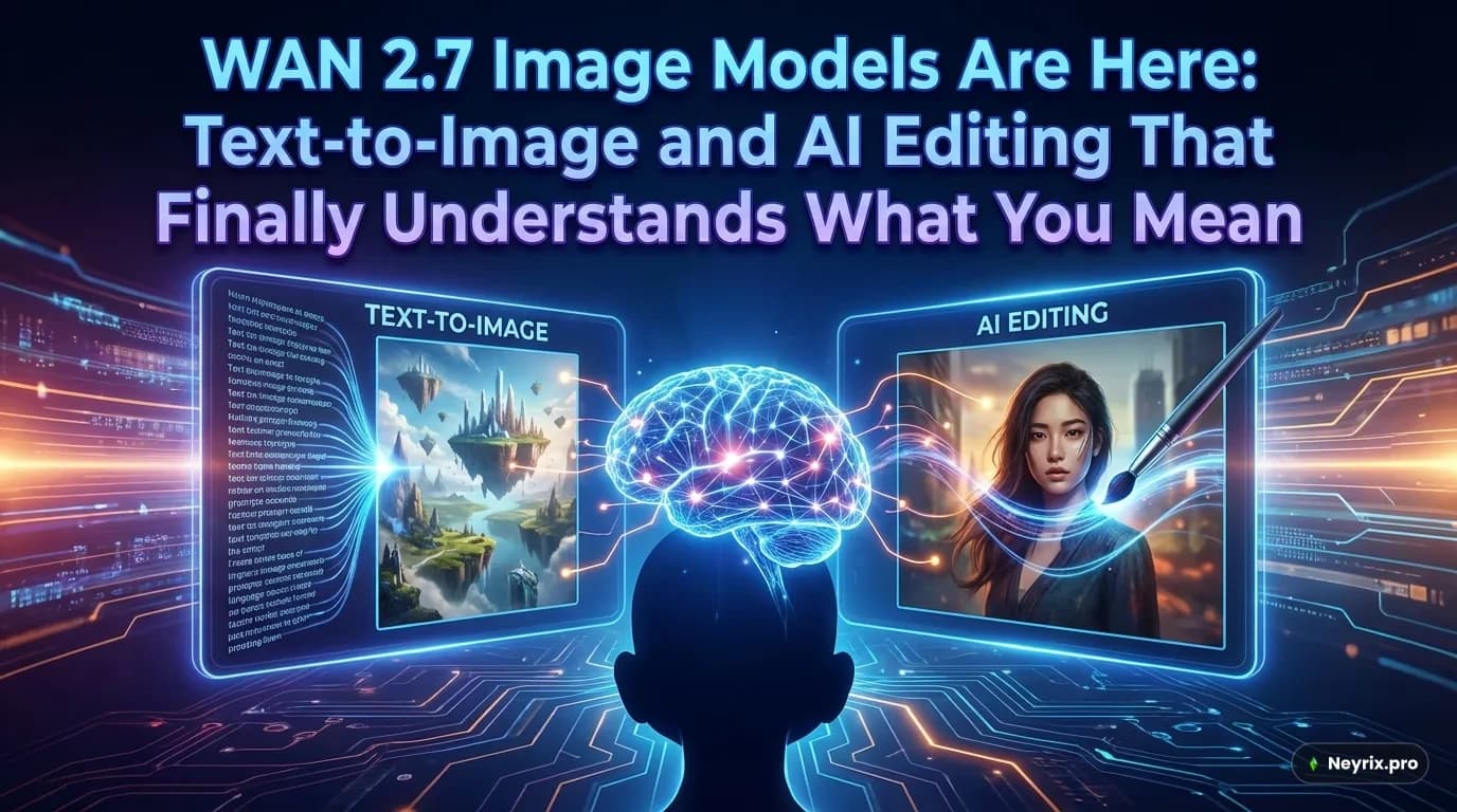 WAN 2.7 для генерации изображений: разбор параметров thinking mode, text-to-image и AI-редактирования